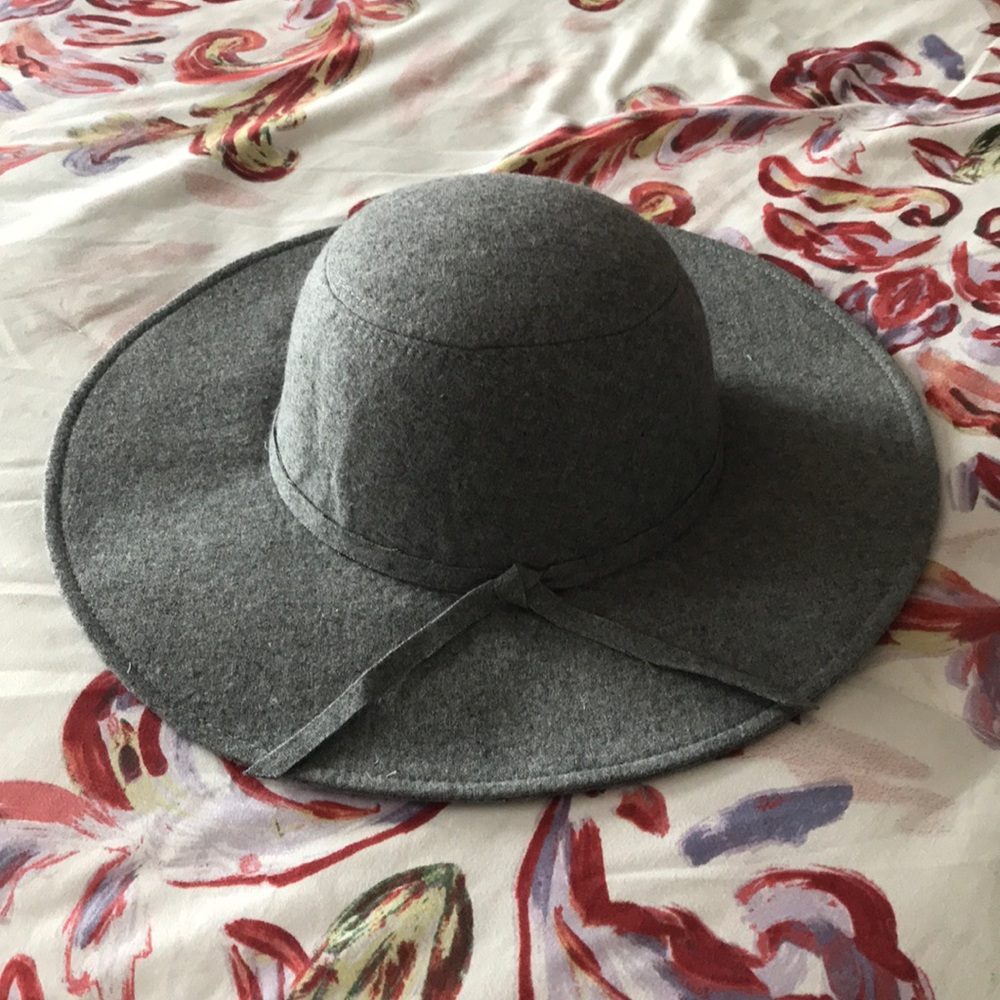 Wide rimmed floppy hat